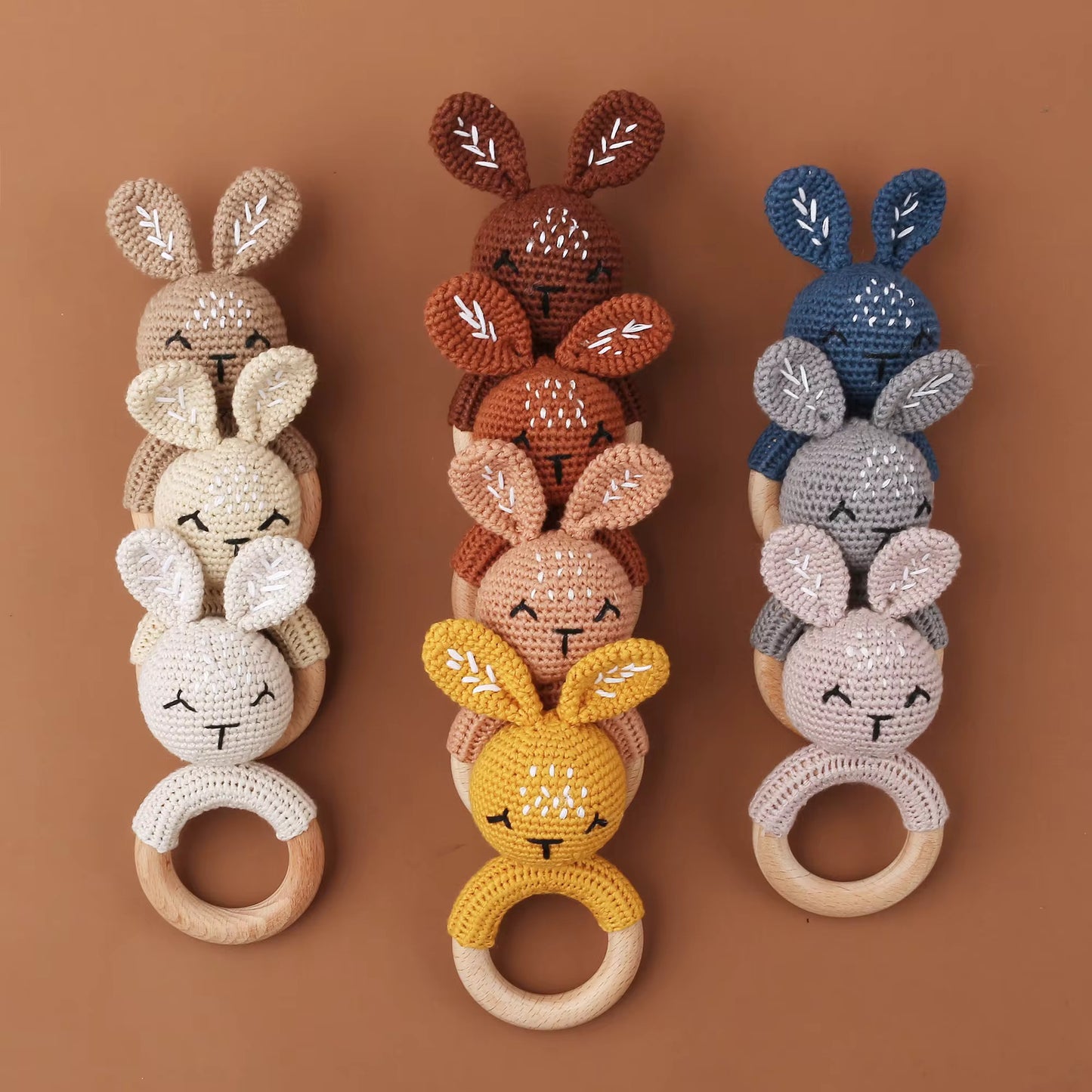 Crochet Bunny Teethers
