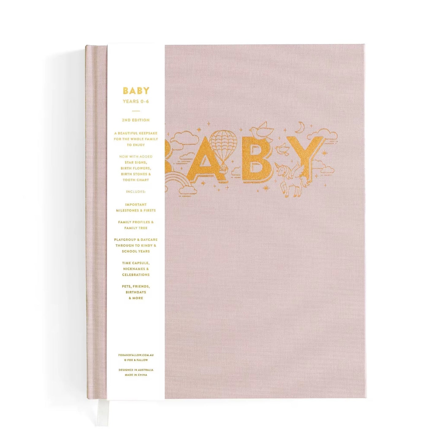 Baby Memory Book (Years 0–6)