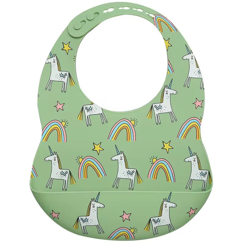 Blossom Baby Silicone Bib