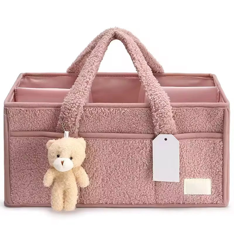 Blossom Baby Sherpa Nappy Caddy